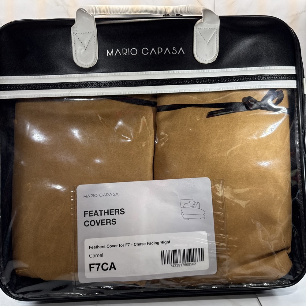 MARIO‎ CAPASA✨Feathers Covers for F7✨Chase Facing Right✨ Camel✨F7CA✨NEW!
